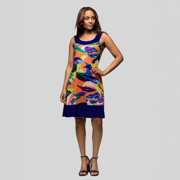 Женское платье без рукавов с круглым вырезом до колен 24Seven Comfort Apparel, мультиколор
Женское платье без рукавов с круглым вырезом до колен 24Seven Comfort Apparel, мультиколор