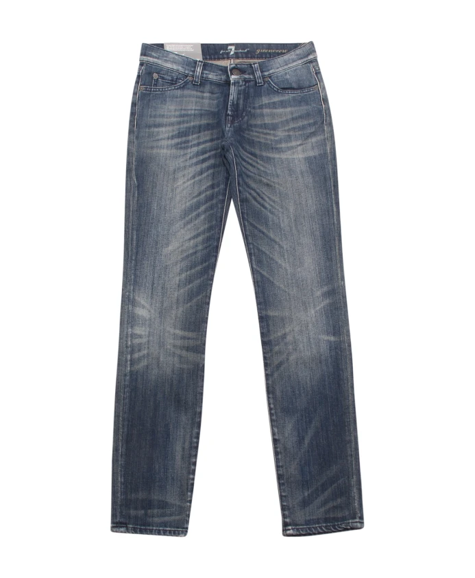 Супер узкие штаны Гвеневеры 7 For All Mankind, синий
Супер узкие штаны Гвеневеры 7 For All Mankind, синий