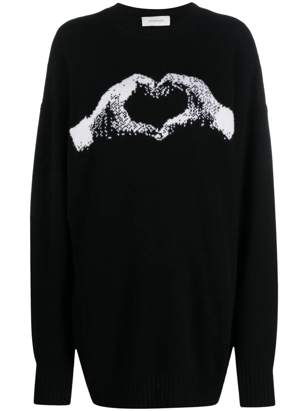 Платье-джемпер из смесовой шерсти Sportmax, черный
Платье-джемпер из смесовой шерсти Sportmax, черный