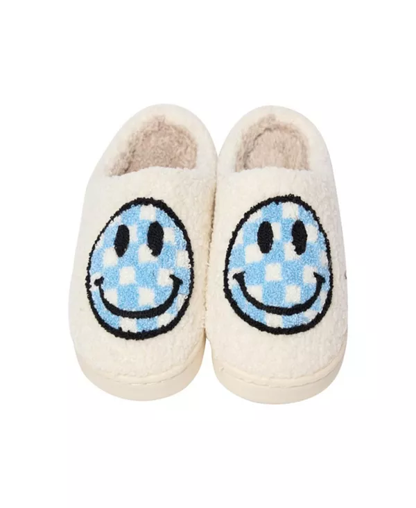 Мягкие плюшевые тапочки в клетку с забавными мордочками для девочек - для маленьких детей Malibu Sugar, синий
Мягкие плюшевые тапочки в клетку с забавными мордочками для девочек - для маленьких детей Malibu Sugar, синий