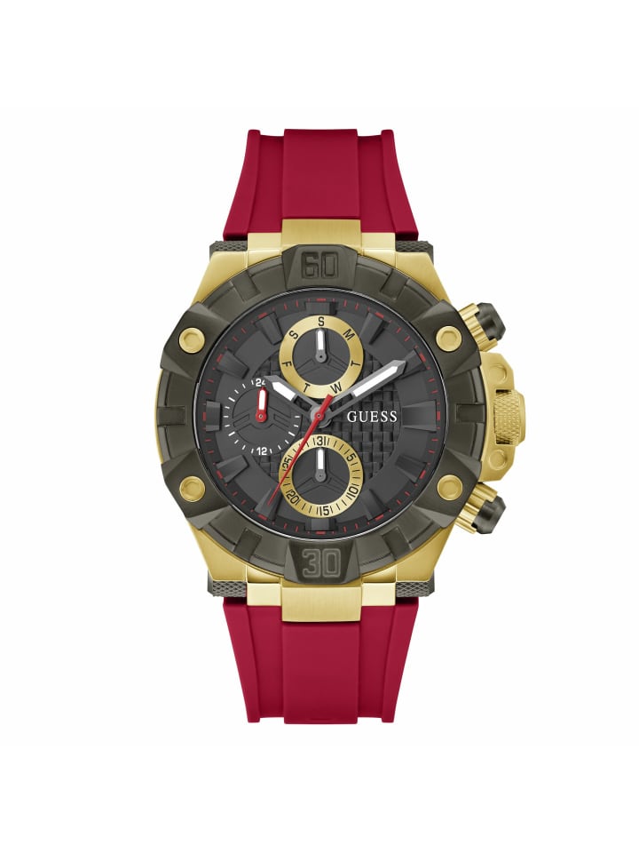 Guess Аналоговые мужские часы красного цвета
Guess Аналоговые мужские часы красного цвета