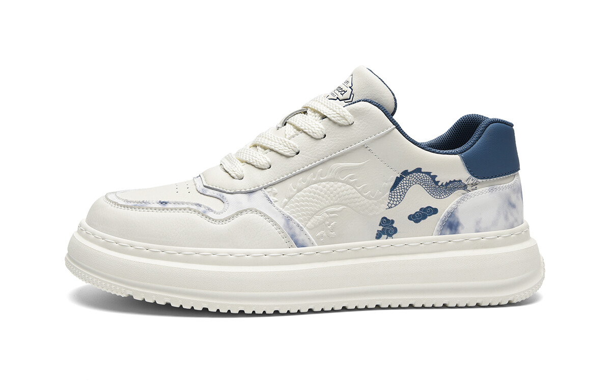 Кроссовки HLA Chinese Dragon Series Skateboarding Shoes Men Low-top, белый/синий
Кроссовки HLA Chinese Dragon Series Skateboarding Shoes Men Low-top, белый/синий