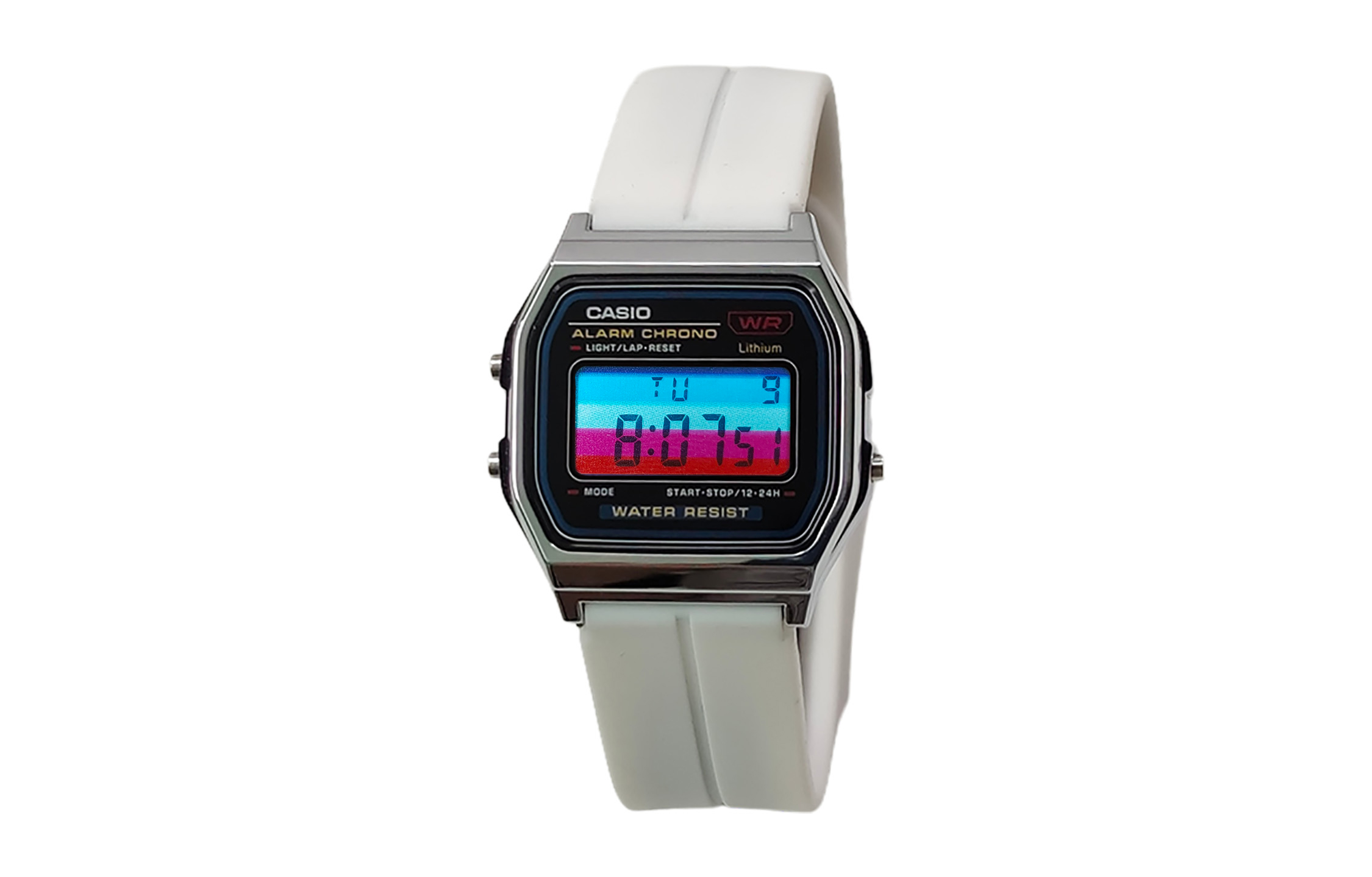 CASIO Кварцевые часы унисекс с силиконовым ремешком и черным циферблатом
CASIO Кварцевые часы унисекс с силиконовым ремешком и черным циферблатом