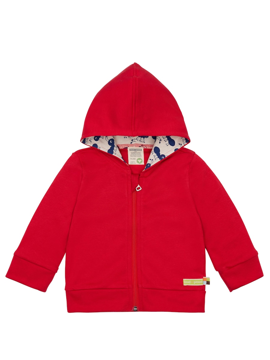 Толстовка с капюшоном на молнии loud + proud Interlock, ярко-красный
Толстовка с капюшоном на молнии loud + proud Interlock, ярко-красный