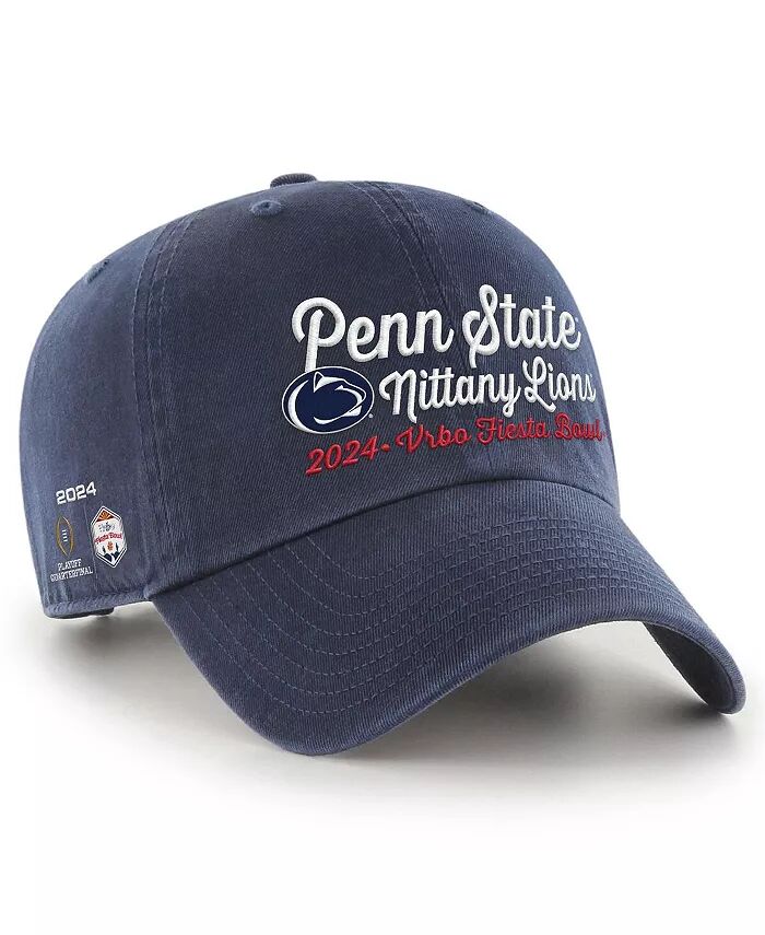 Мужская темно-синяя регулируемая кепка Penn State Nittany Lions College Football Playoff 2024 Fiesta Bowl Clean Up '47 Brand
Мужская темно-синяя регулируемая кепка Penn State Nittany Lions College Football Playoff 2024 Fiesta Bowl Clean Up '47 Brand