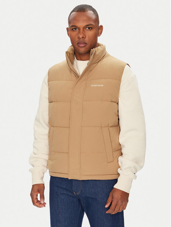 Утепленный жилет regular fit M4BN47 WGII2 Guess Jeans, бежевый
Утепленный жилет regular fit M4BN47 WGII2 Guess Jeans, бежевый