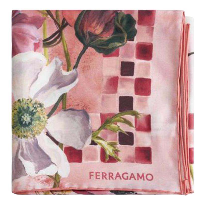 Шарф Fiori Printed Ferragamo, розовый
Шарф Fiori Printed Ferragamo, розовый