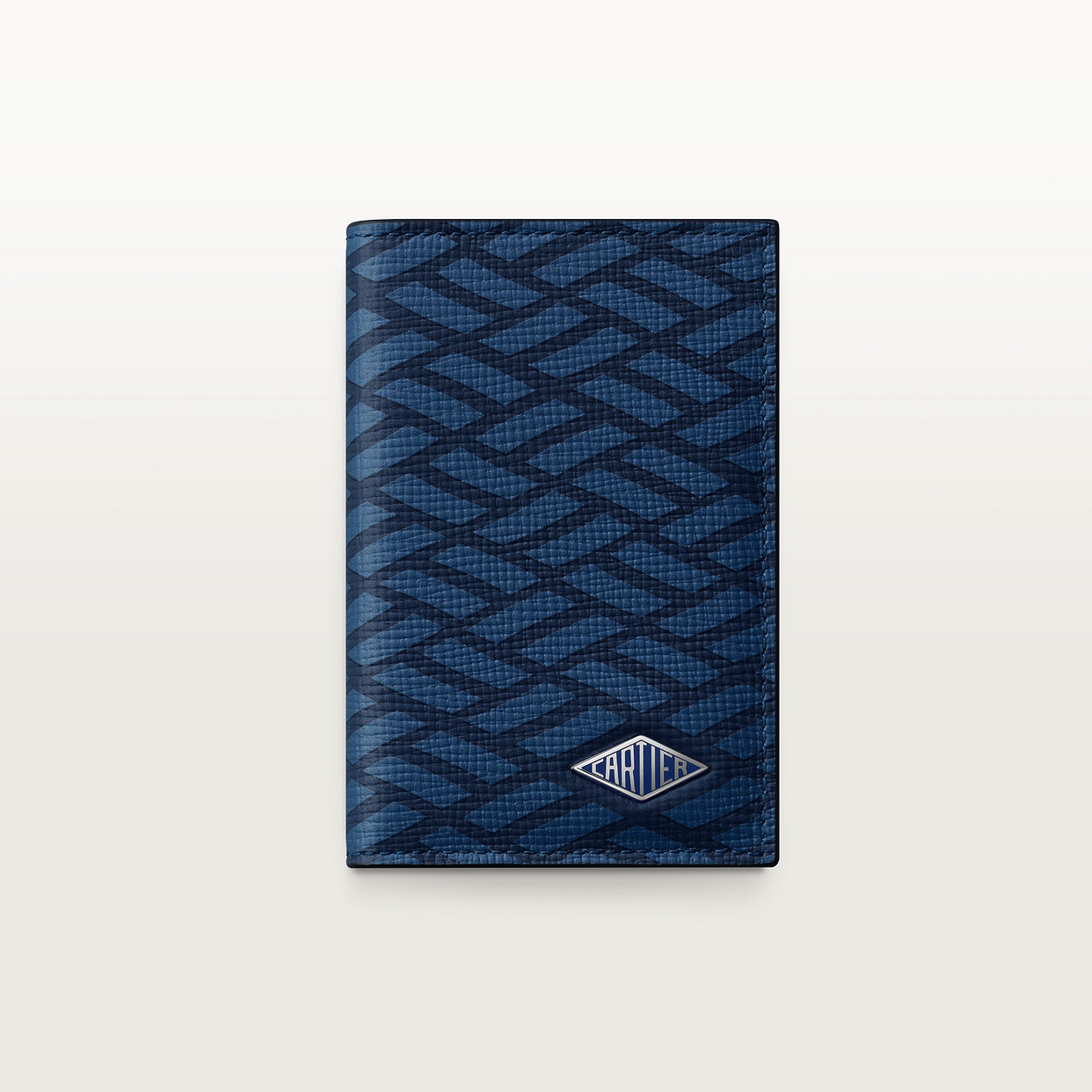 Картхолдер Cartier Porte-cartes 4 cartes de crédit, Cartier Losange, темно-синяя зернистая телячья кожа с ромбовидным орнаментом
Картхолдер Cartier Porte-cartes 4 cartes de crédit, Cartier Losange, темно-синяя зернистая телячья кожа с ромбовидным орнаментом