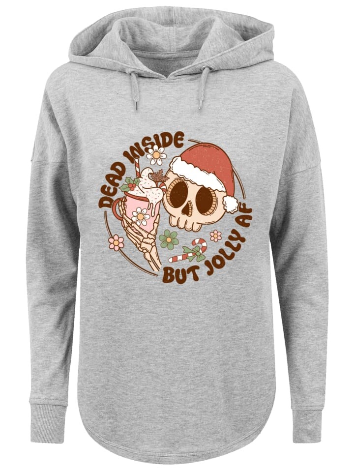Пуловер F4NT4STIC Oversized Hoodie Dead inside but jolly AF Weihnachten, серый
Пуловер F4NT4STIC Oversized Hoodie Dead inside but jolly AF Weihnachten, серый