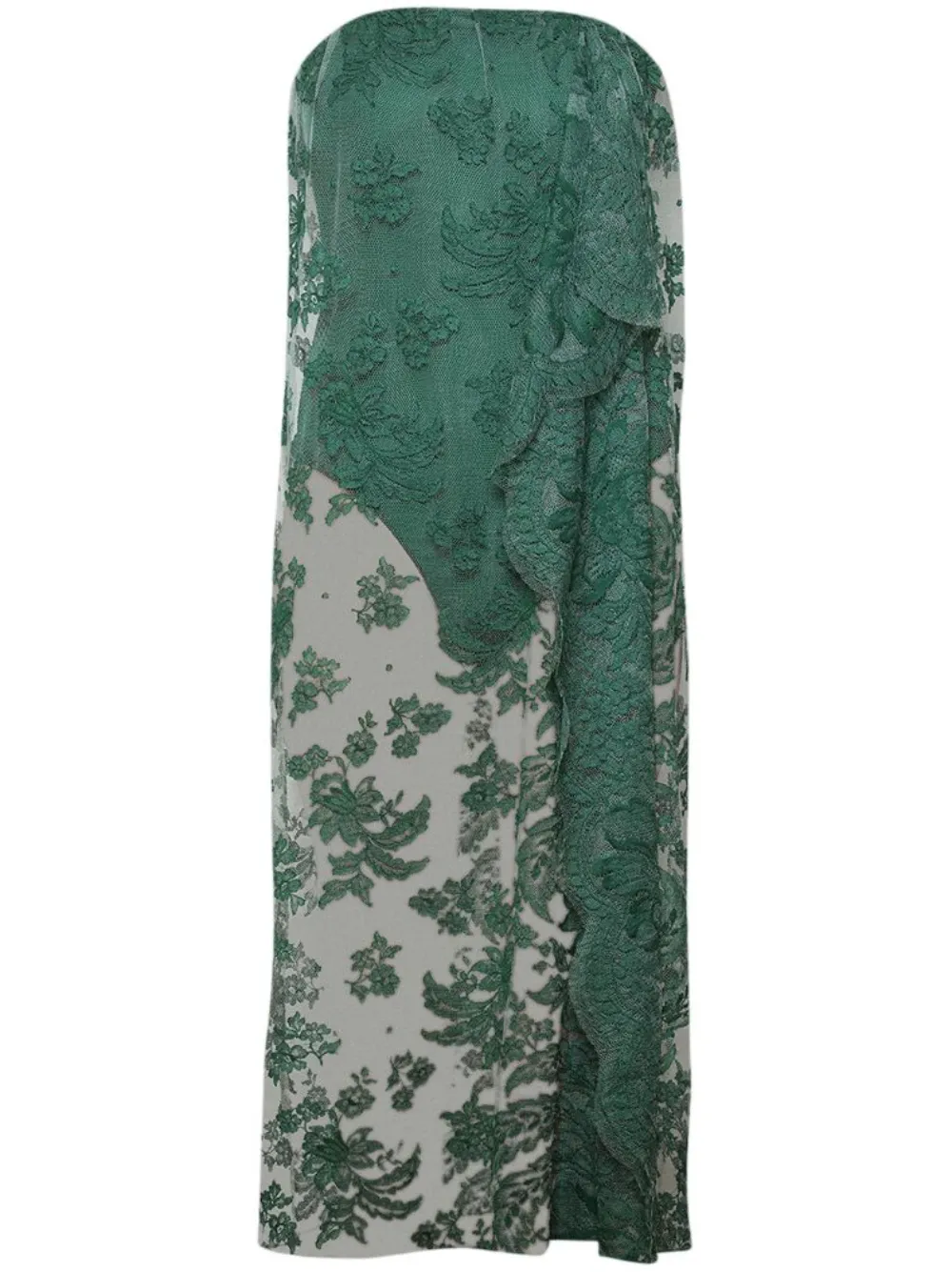 Кружевное платье Christopher Esber, зеленый
Кружевное платье Christopher Esber, зеленый