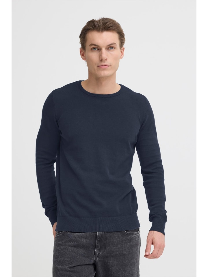 BLEND Вязаный свитер BHBray темно-синего цвета
BLEND Вязаный свитер BHBray темно-синего цвета