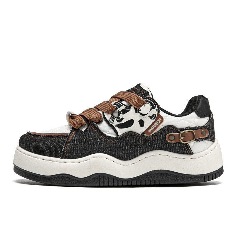 Кроссовки WARRIOR Skateboarding Shoes Women's Low-top Beige, черный/бежевый
Кроссовки WARRIOR Skateboarding Shoes Women's Low-top Beige, черный/бежевый