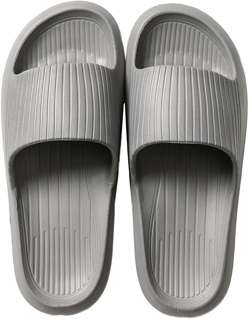 Домашние тапочки для женщин и мужчин, тапочки для ванной, противоскользящие домашние туфли, шлепанцы для душа, тапочки для бассейна и пляжа Auxdiq, серый
Домашние тапочки для женщин и мужчин, тапочки для ванной, противоскользящие домашние туфли, шлепанцы для душа, тапочки для бассейна и пляжа Auxdiq, серый