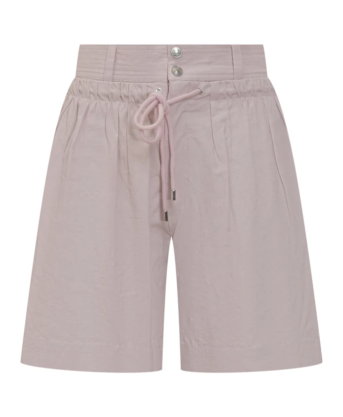 Укороченные широкие брюки из хлопка цвета экрю Isabel Marant, розовый
Укороченные широкие брюки из хлопка цвета экрю Isabel Marant, розовый