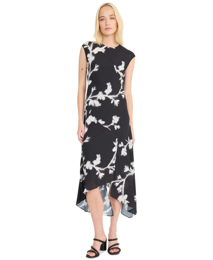 Женское асимметричное платье миди с принтом Luxely, Black/soft White
Женское асимметричное платье миди с принтом Luxely, Black/soft White