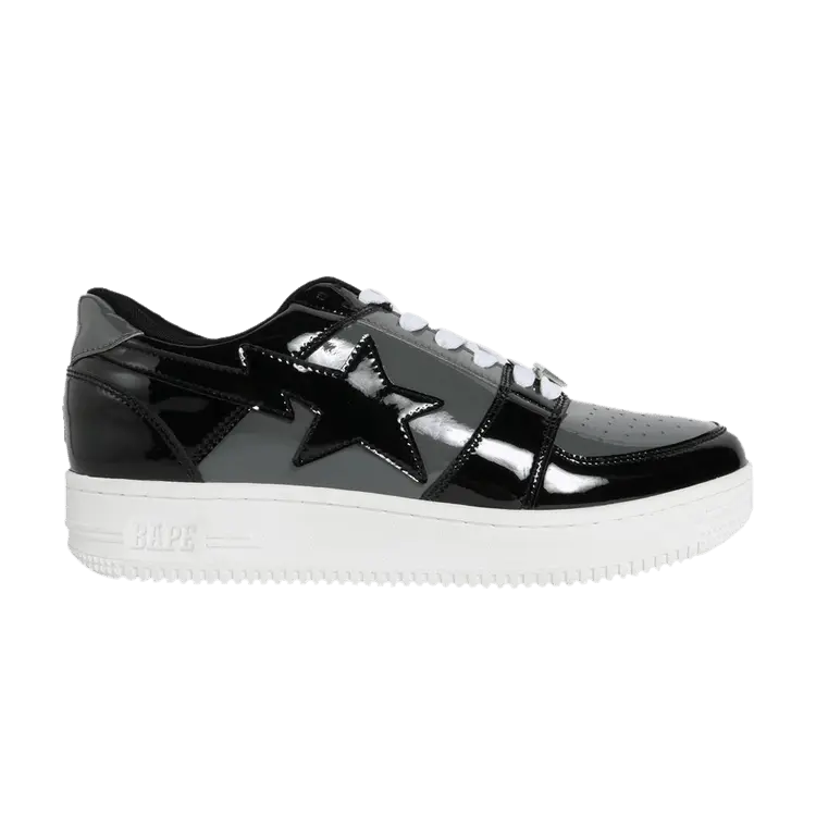 Кроссовки BAPE Bapesta Low 'Black Grey', черный
Кроссовки BAPE Bapesta Low 'Black Grey', черный