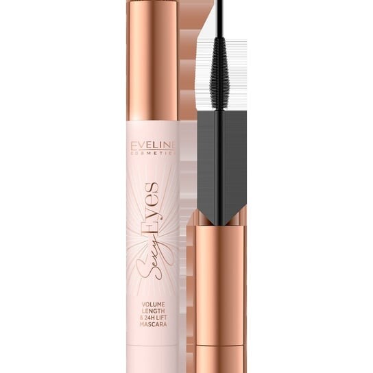 Тушь для ресниц утолщающая, удлиняющая и подтягивающая, 8 мл Eveline Cosmetics, Sexy Eyes
Тушь для ресниц утолщающая, удлиняющая и подтягивающая, 8 мл Eveline Cosmetics, Sexy Eyes