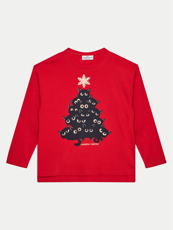 Блуза стандартного кроя Coccodrillo, красный
Блуза стандартного кроя Coccodrillo, красный