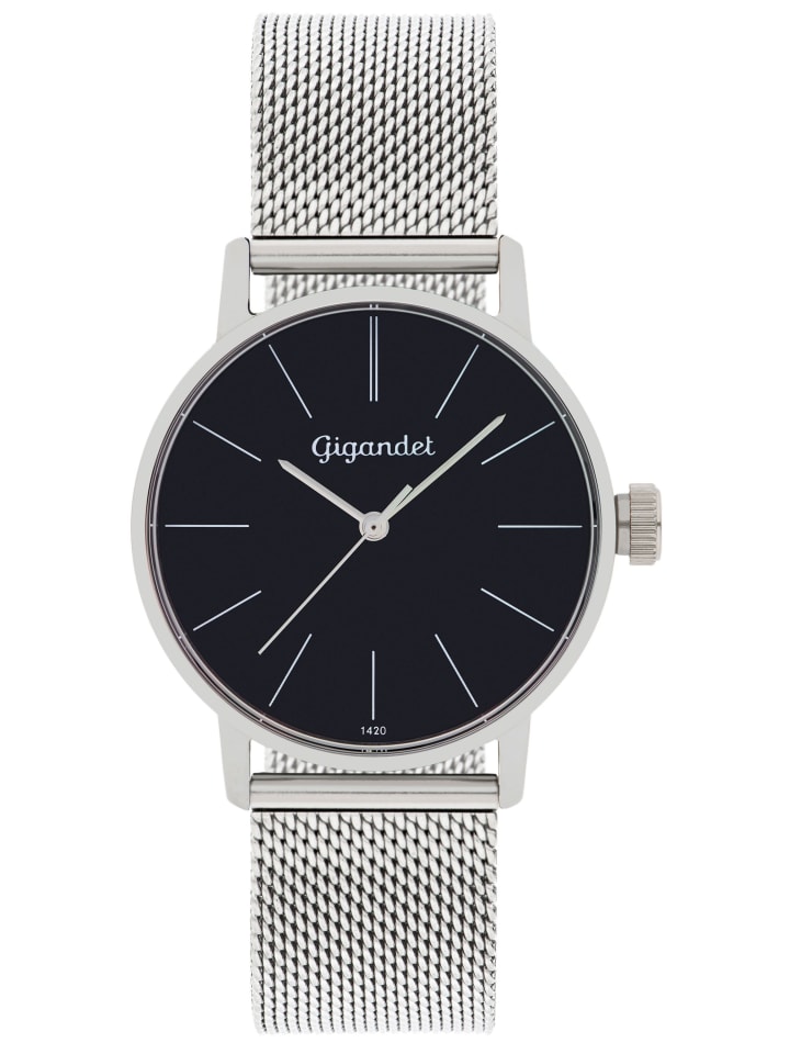 Gigandet Кварцевые часы "MINIMALISM" в серебристо-черном цвете
Gigandet Кварцевые часы "MINIMALISM" в серебристо-черном цвете