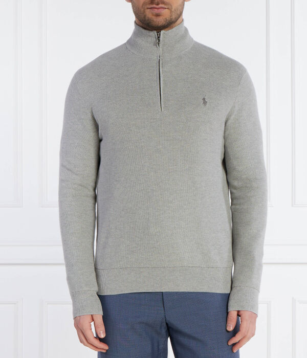 Свитер Polo Ralph Lauren с полумолнией, серый
Свитер Polo Ralph Lauren с полумолнией, серый
