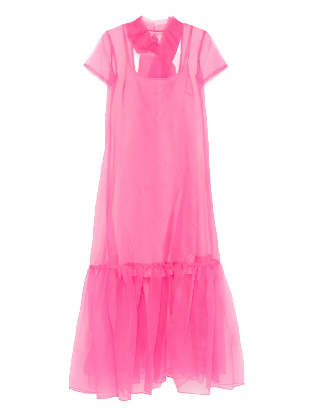 Платье макси Calluna с оборками STAUD, розовый
Платье макси Calluna с оборками STAUD, розовый