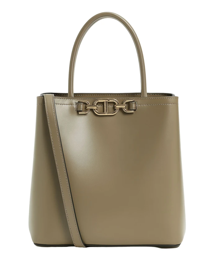 Структурированная сумка с цепочкой. Twinset, зеленый
Структурированная сумка с цепочкой. Twinset, зеленый