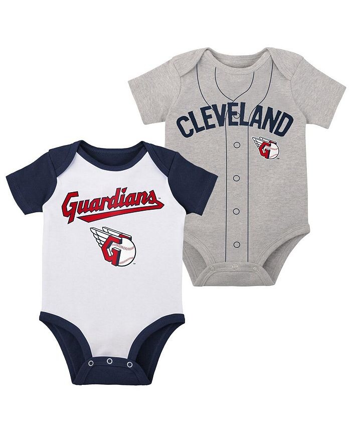 Комплект из двух боди Little Slugger Cleveland Guardians для мальчиков и девочек белого и серого цвета Хизер Outerstuff, белый
Комплект из двух боди Little Slugger Cleveland Guardians для мальчиков и девочек белого и серого цвета Хизер Outerstuff, белый