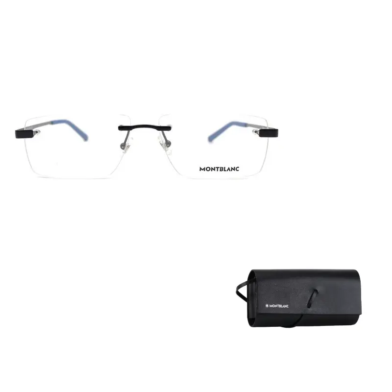 MONTBLANC Двухцветные очки квадратной формы, Black 
MONTBLANC Двухцветные очки квадратной формы, Black