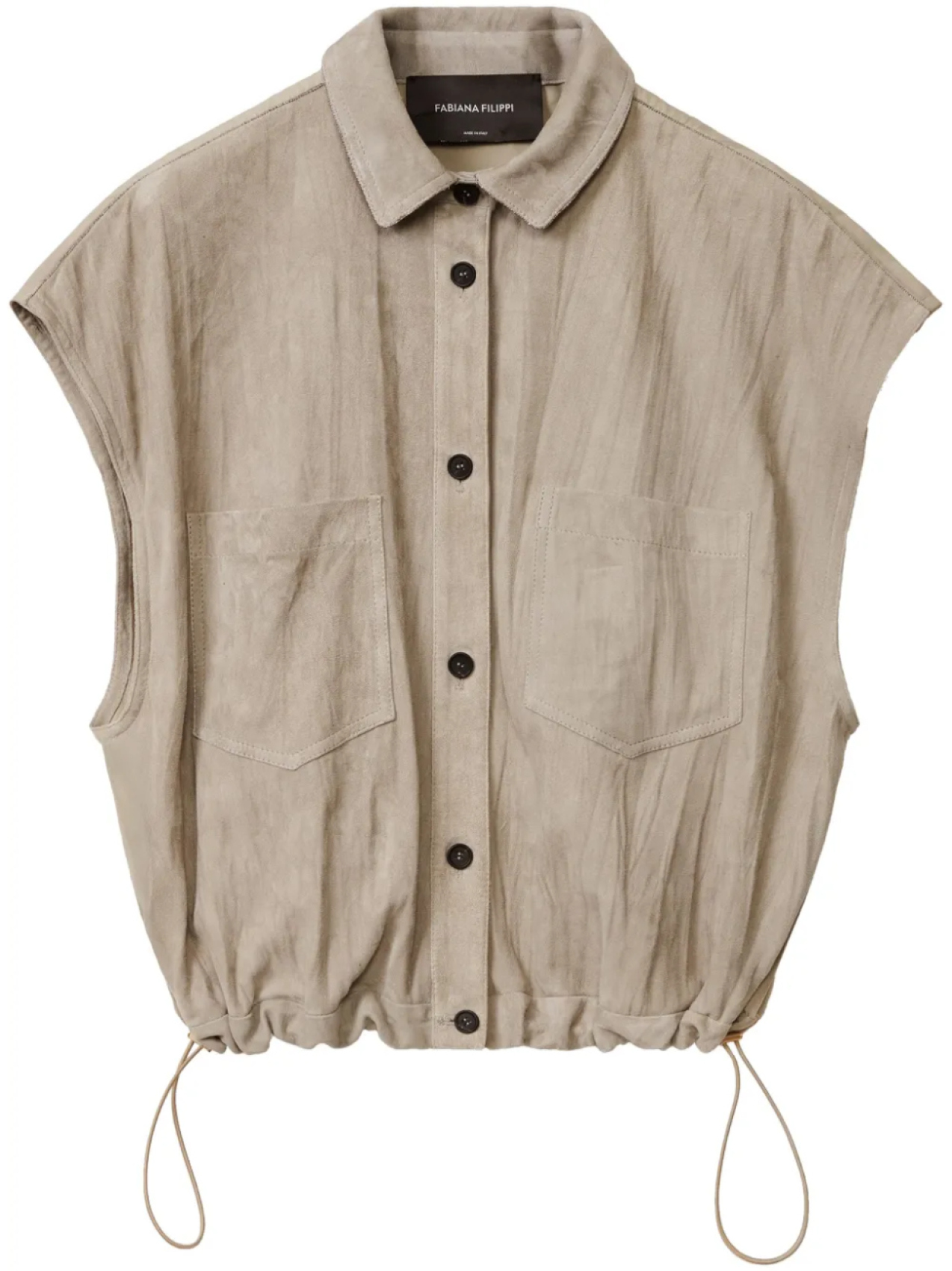 Рубашка без рукавов Fabiana Filippi, коричневый
Рубашка без рукавов Fabiana Filippi, коричневый