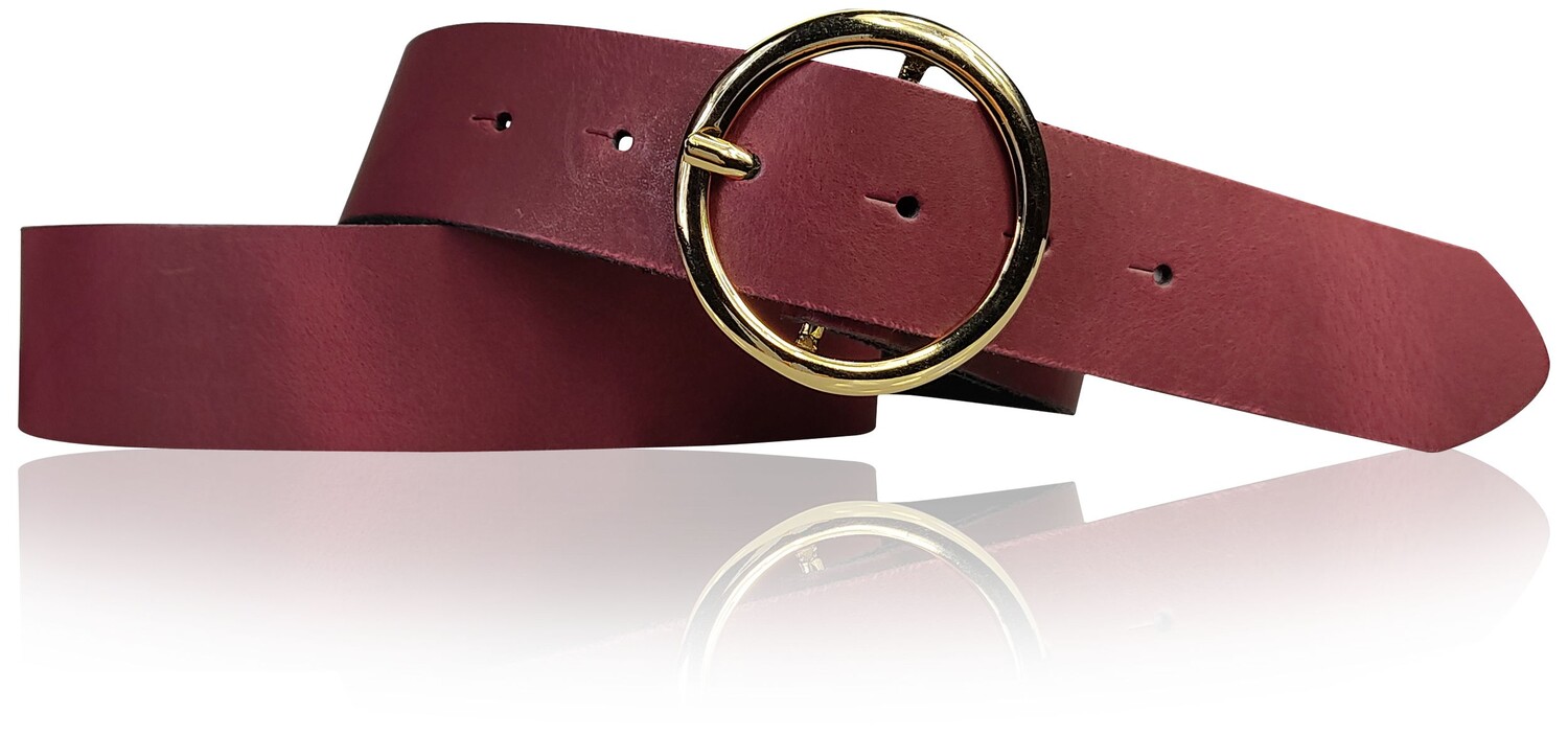 Кожаный ремень FRONHOFER, бордо
Кожаный ремень FRONHOFER, бордо