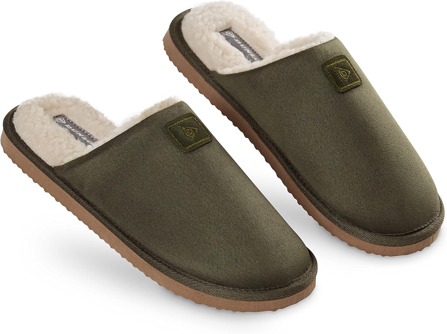 Мужские тапочки Dunlop с открытой пяткой, удобные мужские тапочки с эффектом памяти и резиновой подошвой, для дома и улицы, противоскользящие, комфортные, плюшевые, подарок для мужчин, хаки
Мужские тапочки Dunlop с открытой пяткой, удобные мужские тапочки с эффектом памяти и резиновой подошвой, для дома и улицы, противоскользящие, комфортные, плюшевые, подарок для мужчин, хаки