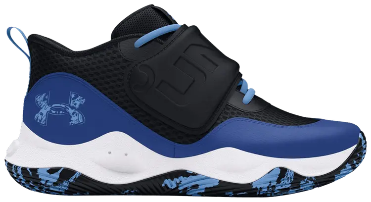 Кроссовки Under Armour Zone BB 2 GS 'Black Tech Blue', синий
Кроссовки Under Armour Zone BB 2 GS 'Black Tech Blue', синий