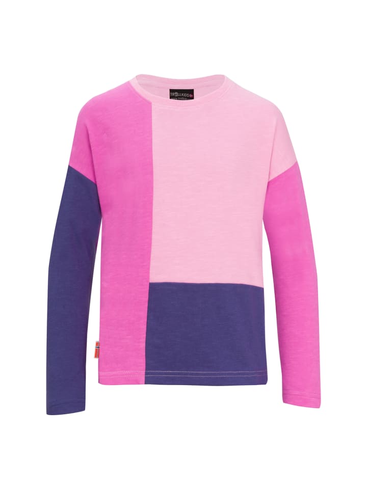 Trollkids Лонгслив Verdal мальво-розового цвета
Trollkids Лонгслив Verdal мальво-розового цвета