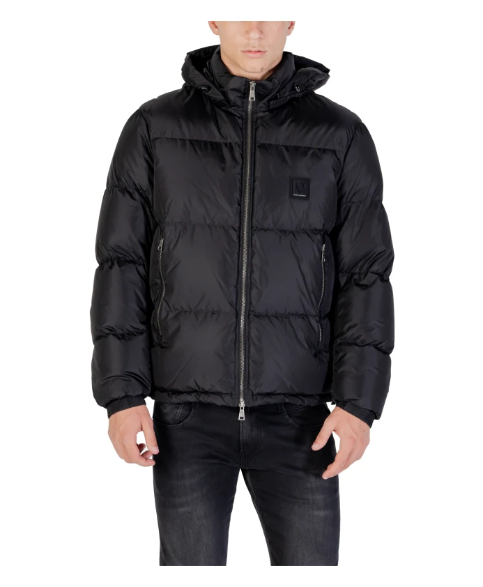 Городская пуховая куртка с капюшоном Armani Exchange, черный
Городская пуховая куртка с капюшоном Armani Exchange, черный