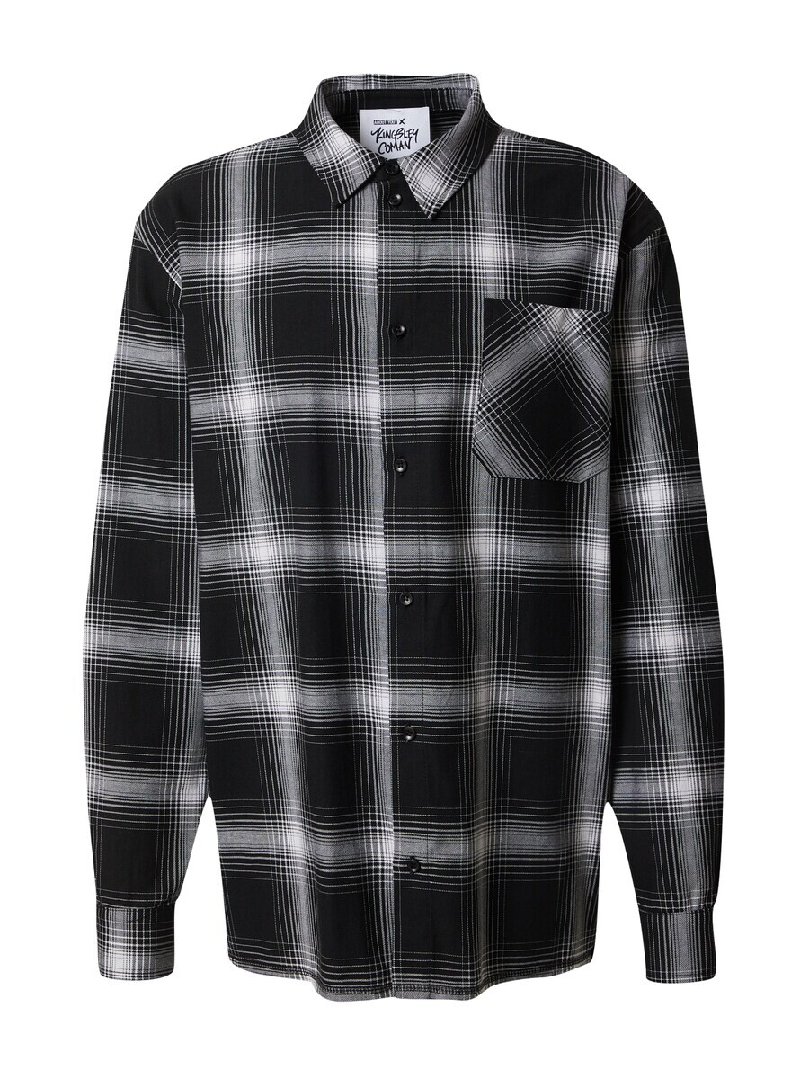 Рубашка на пуговицах стандартного кроя About You NILS, черный/белый
Рубашка на пуговицах стандартного кроя About You NILS, черный/белый