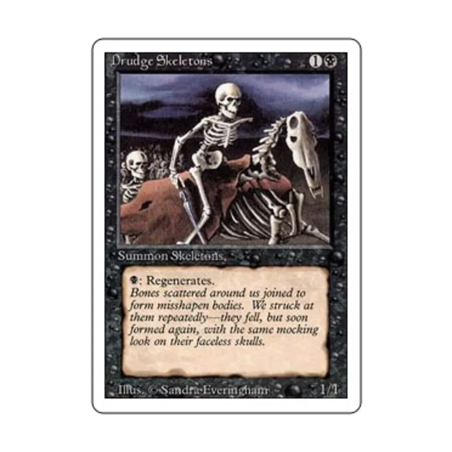 CCG Скелеты-рабочие (С), MTG - 3rd Edition (Revised)
CCG Скелеты-рабочие (С), MTG - 3rd Edition (Revised)