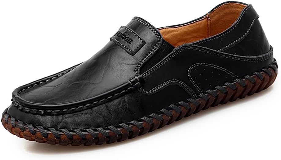 Мужские лоферы Asifn из кожи, модные повседневные лоферы, обувь для прогулок, вождения, спорта, развлечений, деловой и рабочей обуви, черный
Мужские лоферы Asifn из кожи, модные повседневные лоферы, обувь для прогулок, вождения, спорта, развлечений, деловой и рабочей обуви, черный