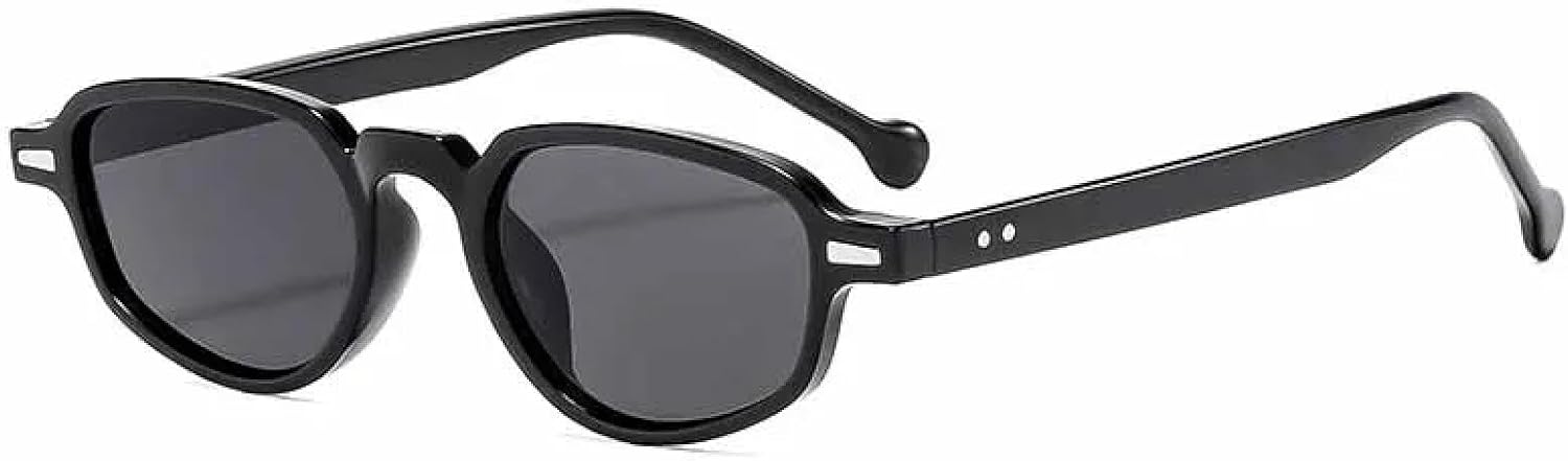 Роскошные солнцезащитные очки в маленькой оправе с овальными заклепками, для женщин и мужчин, модные классические, для активного отдыха и путешествий, с защитой от УФ-излучения UV400 TKKTLLT, Black Gray
Роскошные солнцезащитные очки в маленькой оправе с овальными заклепками, для женщин и мужчин, модные классические, для активного отдыха и путешествий, с защитой от УФ-излучения UV400 TKKTLLT, Black Gray