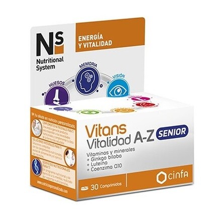 Vitans Vitality AZ Senior 30 таблеток
Vitans Vitality AZ Senior 30 таблеток