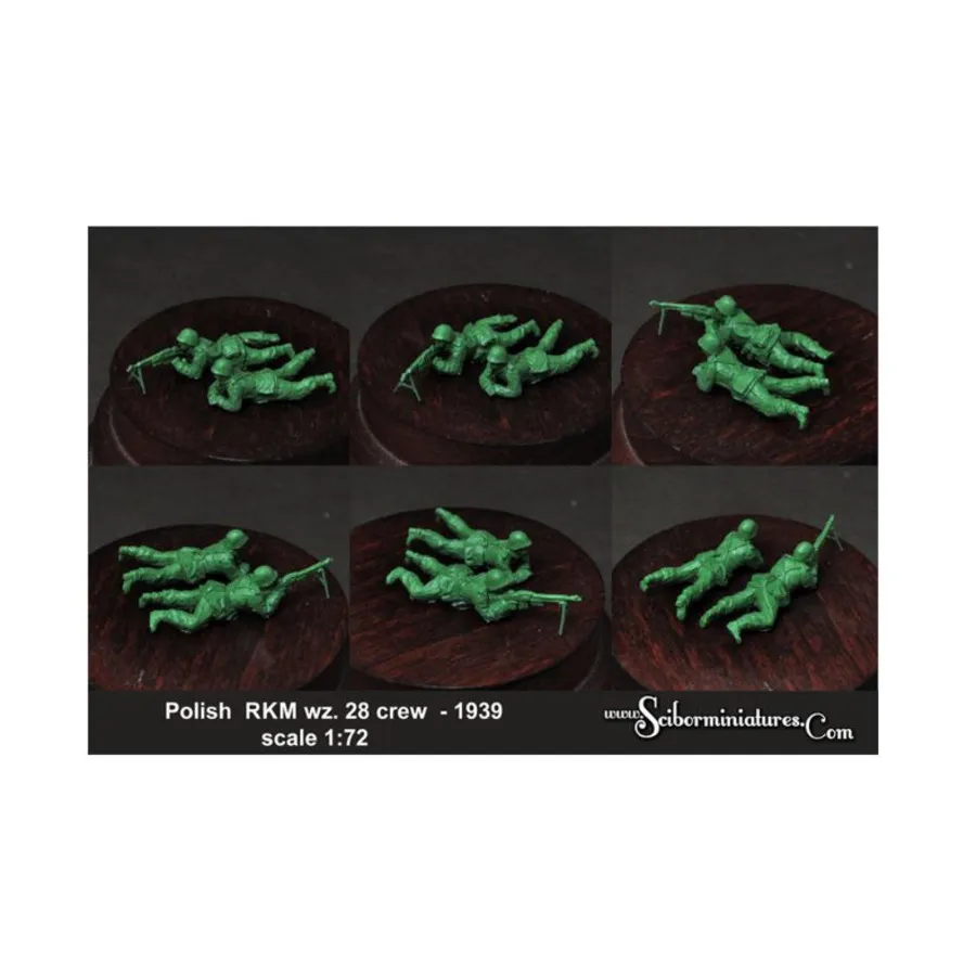 Польский RKM Wz. 28 с экипажем - 1939 г., Historical Miniatures - Polish (1:72) (Scibor Monstrous Miniatures)
Польский RKM Wz. 28 с экипажем - 1939 г., Historical Miniatures - Polish (1:72) (Scibor Monstrous Miniatures)