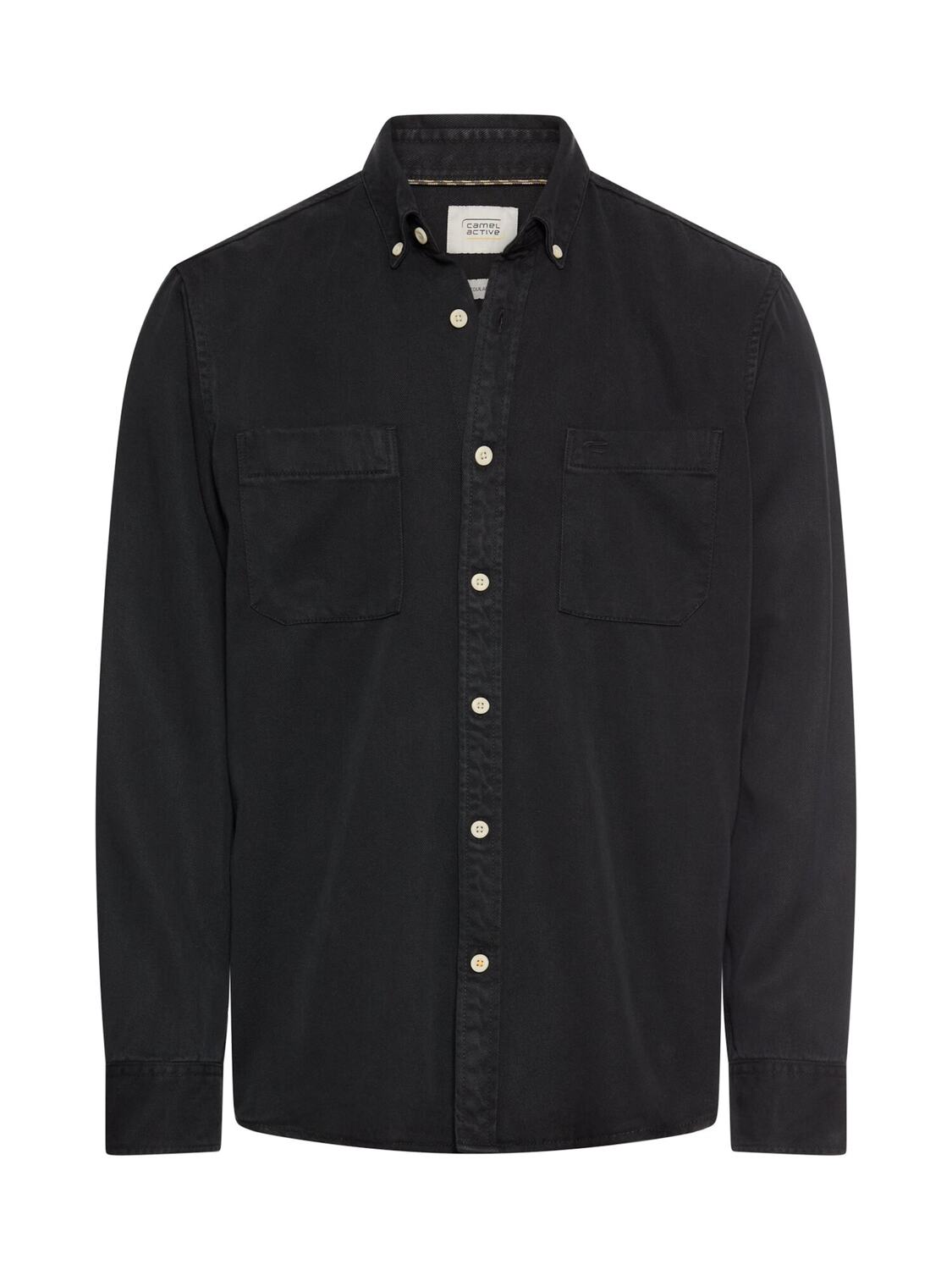 CAMEL ACTIVE Рубашка на пуговицах Regular fit в черном цвете
CAMEL ACTIVE Рубашка на пуговицах Regular fit в черном цвете
