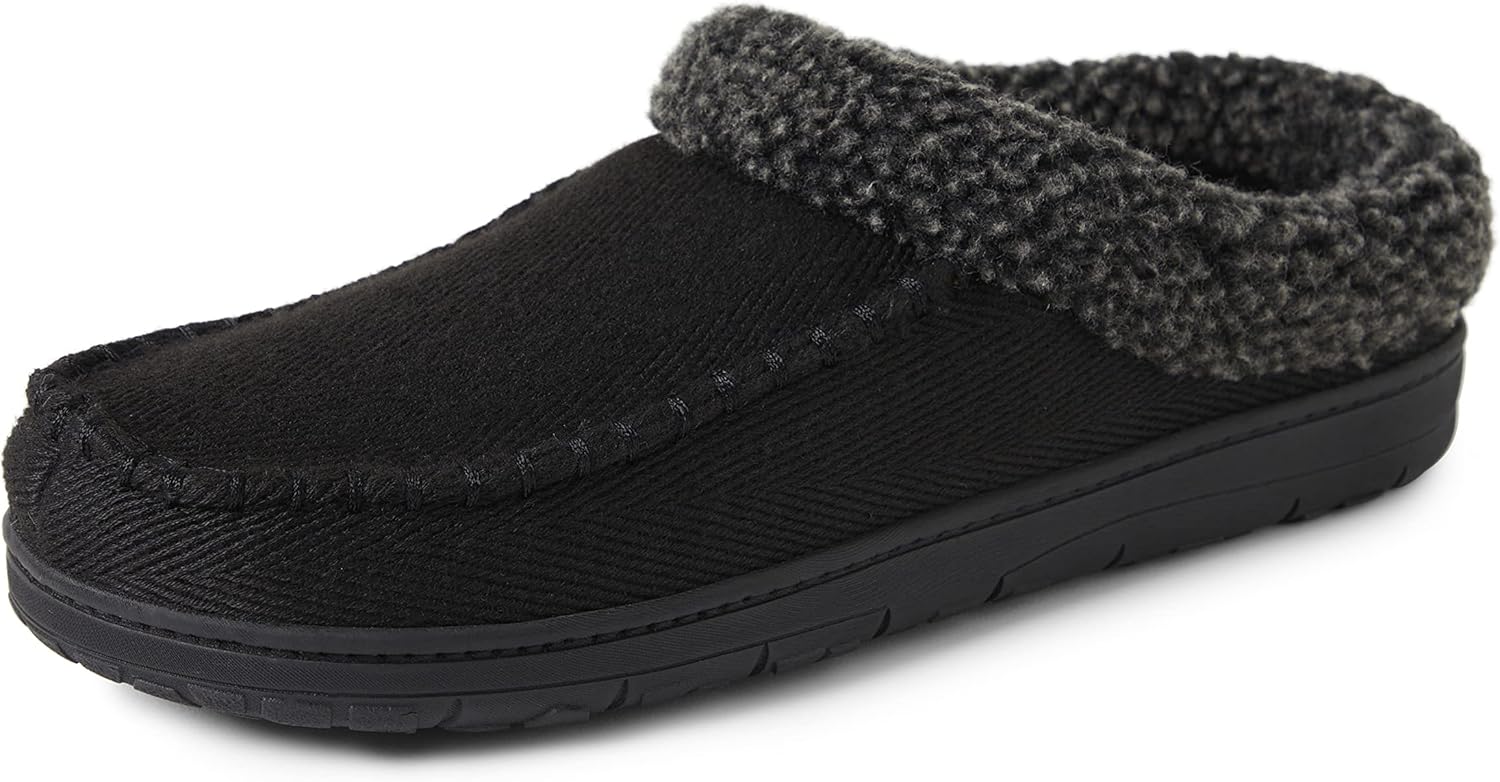 Мужские тапочки Dearfoams Brendan для дома и улицы с дышащей стелькой из пены с эффектом памяти и широкой посадкой, черный
Мужские тапочки Dearfoams Brendan для дома и улицы с дышащей стелькой из пены с эффектом памяти и широкой посадкой, черный