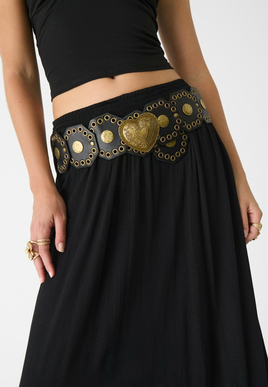 Ремень Stradivarius WIDE HEXAGONAL, Mottled Brown/Black
Ремень Stradivarius WIDE HEXAGONAL, Mottled Brown/Black