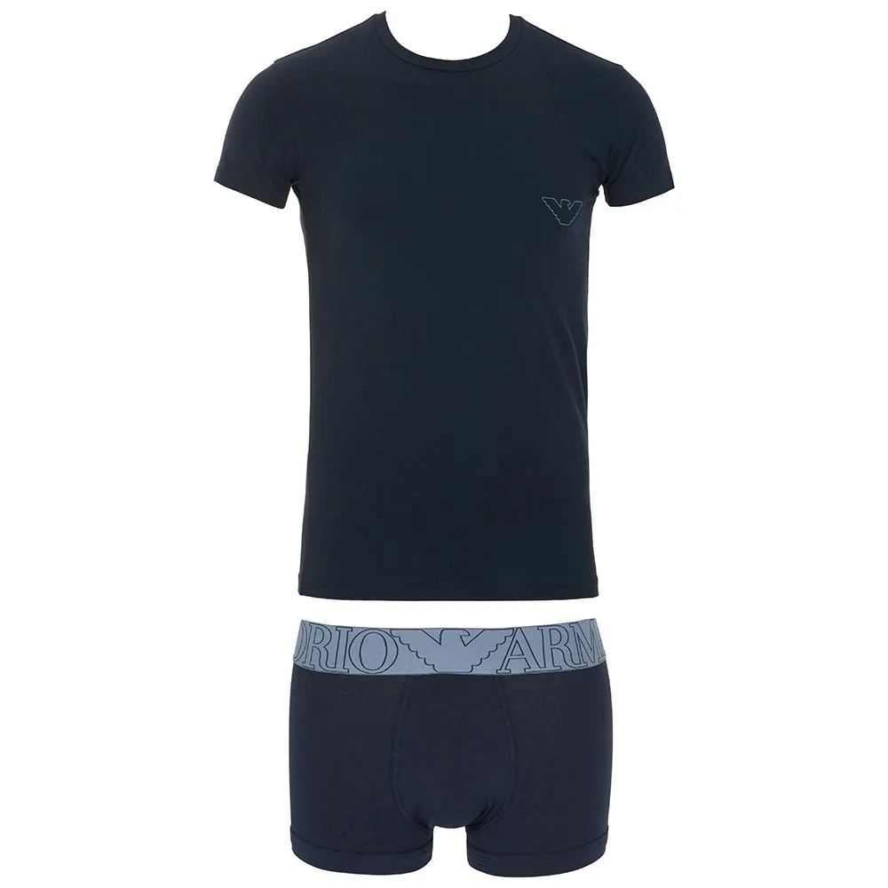 Боксеры Emporio Armani Megalogo Set, синий
Боксеры Emporio Armani Megalogo Set, синий