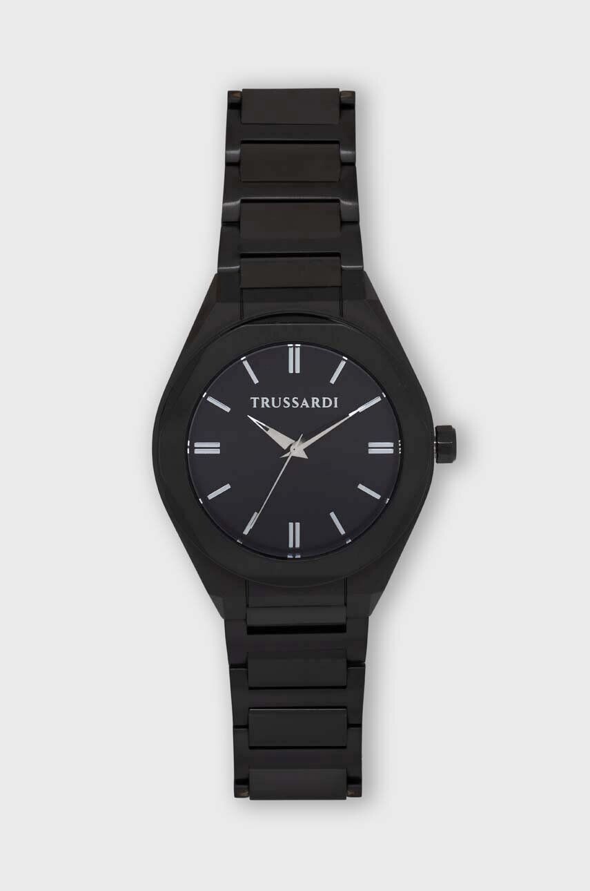 Чехол для часов и кредитной карты Trussardi, черный
Чехол для часов и кредитной карты Trussardi, черный
