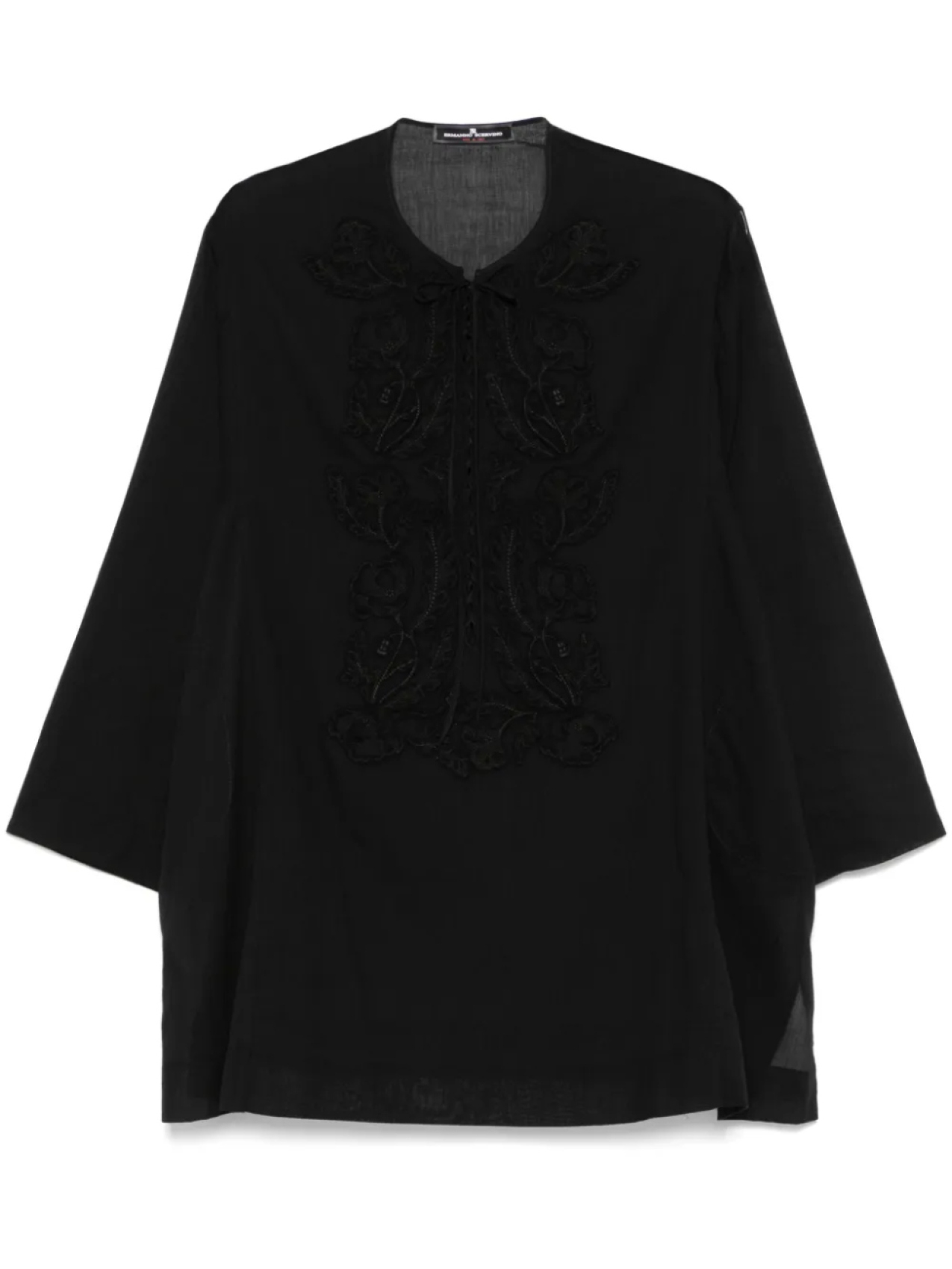 Платье миди с нашивками Ermanno Scervino, черный
Платье миди с нашивками Ermanno Scervino, черный