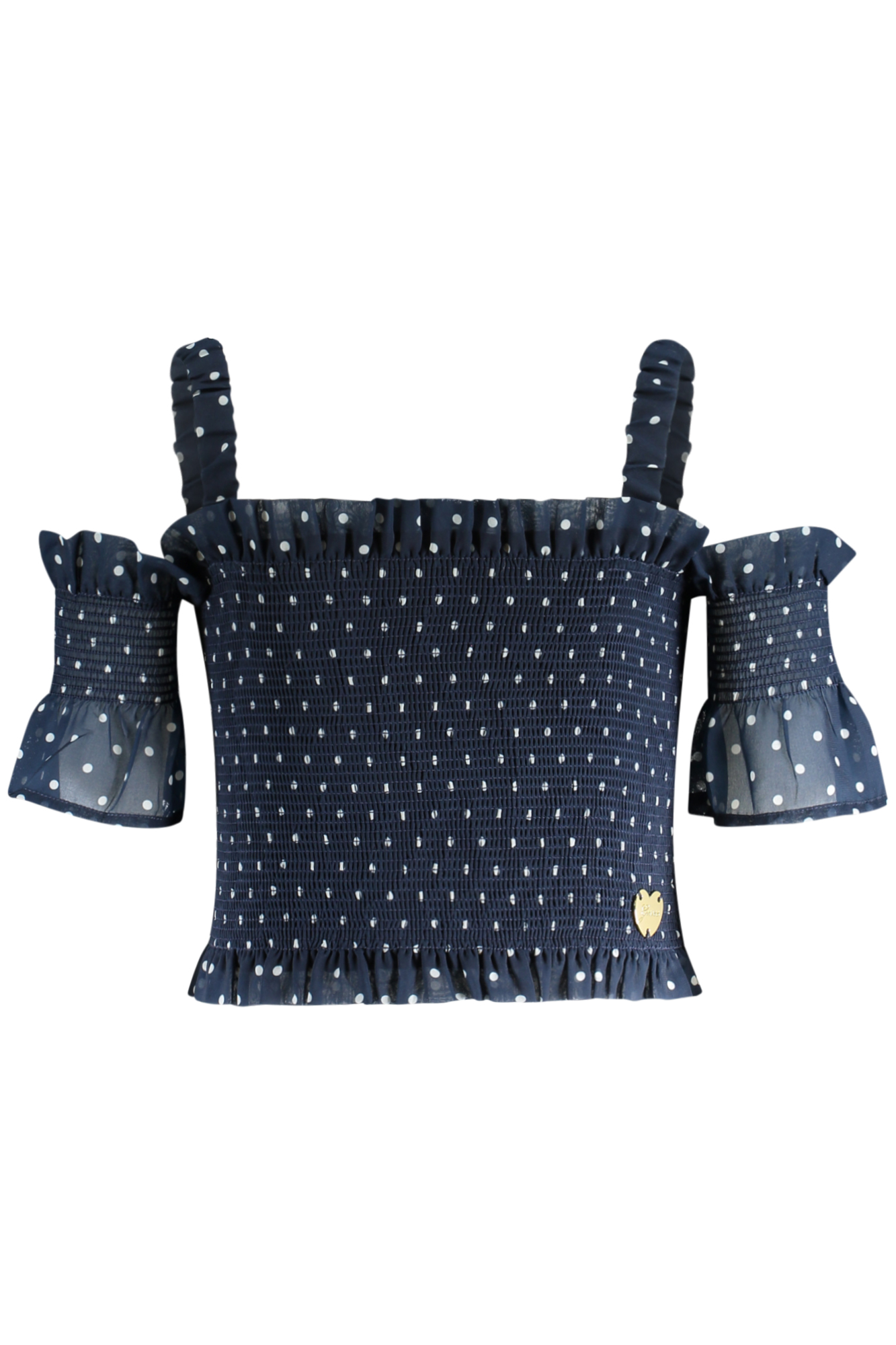 Топ женский Guess Jeans на лямках в горошек, синий
Топ женский Guess Jeans на лямках в горошек, синий