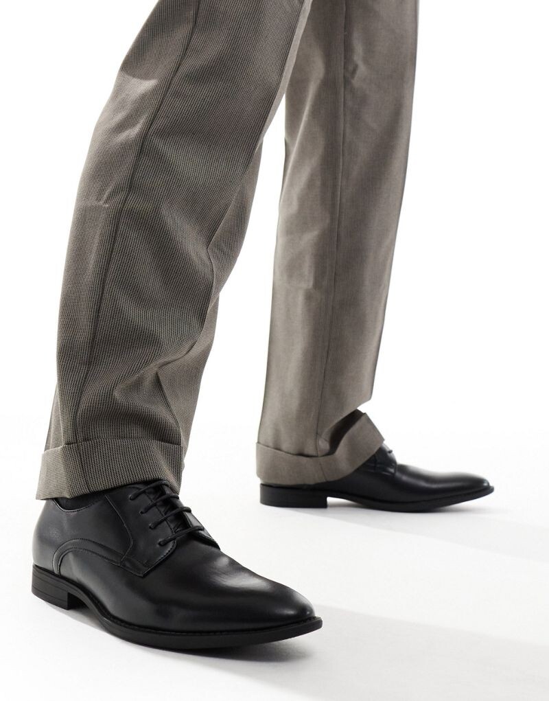 Черные туфли дерби из искусственной кожи ASOS DESIGN
Черные туфли дерби из искусственной кожи ASOS DESIGN