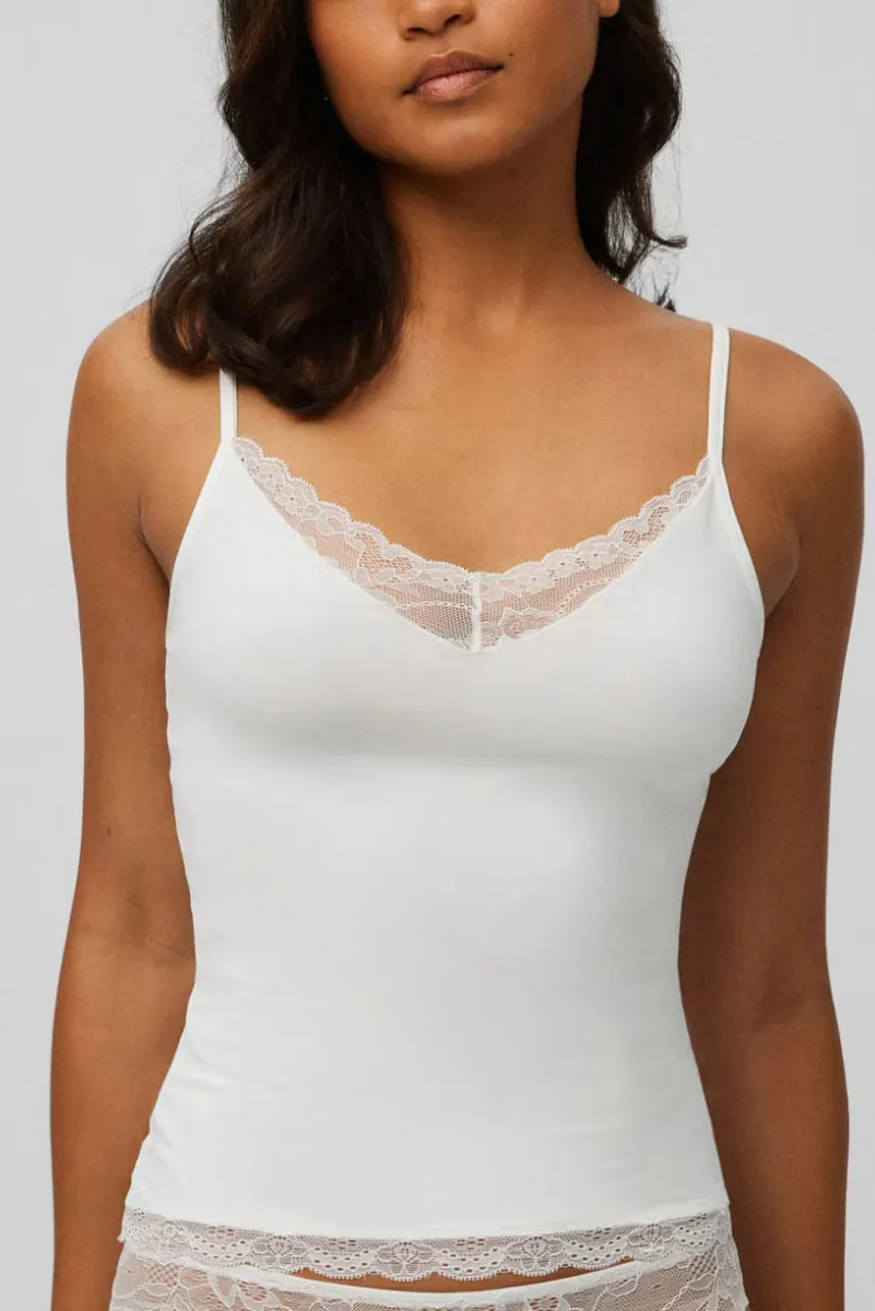 Женская майка на бретелях с кружевной отделкой Ysabel Mora, цвет Crudo
Женская майка на бретелях с кружевной отделкой Ysabel Mora, цвет Crudo