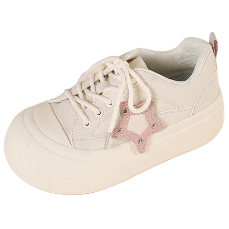 Кеды, скейтборд обувь женская низкая Daphne, кремовый
Кеды, скейтборд обувь женская низкая Daphne, кремовый